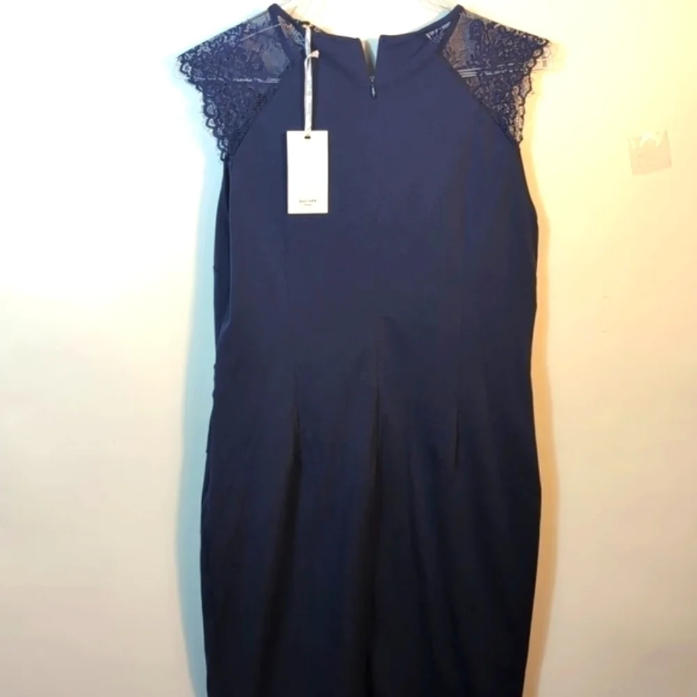 NWT Grace Karin Navy Lace Cocktail Dress Size XL | A-Line Wedding Guest